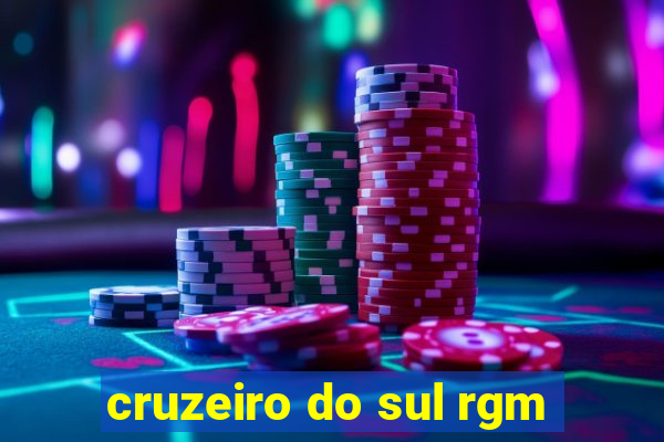 cruzeiro do sul rgm